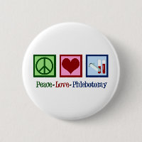 Phlebotomist Peace Love Phlebotomtomie Kantoor