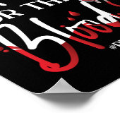 Phlebotomist Phlebotomie hier voor het bloed Poster (Hoek)