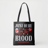Phlebotomist Phlebotomie hier voor het bloed Tote Bag (Voorkant)