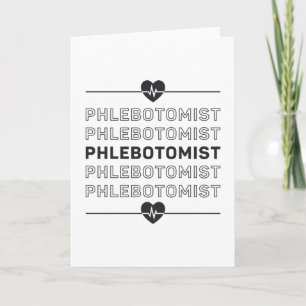 Phlebotomist Phlebotomie Medical Zuster Doctor Gif Kaart