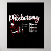 Phlebotomist Phlebotomie Phlebotomie Life Poster (Voorkant)