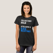 Phlebotomist Phlebotomie-technicus 3 T-shirt (Voorkant volledig)