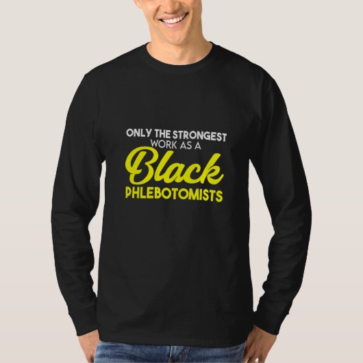Phlebotomist Phlebotomie-technicus 4 T-shirt (Voorkant)