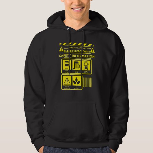 Phlebotomist Phlebotomie-technicus 8 Hoodie (Voorkant)