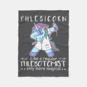 Phlebotomist Phlebotomy Quote  Fleece Deken (Voorkant)
