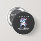 Phlebotomist Phlebotomy Quote  Ronde Button 5,7 Cm (Voorkant /achterkant)