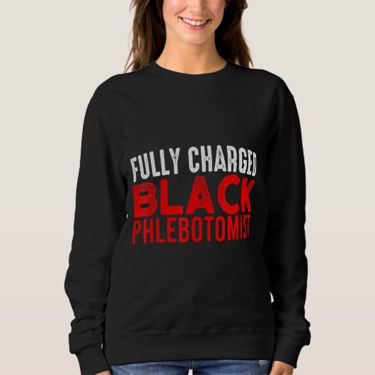 Phlebotomist Phlebotomy Technicia 20 Trui (Voorkant)