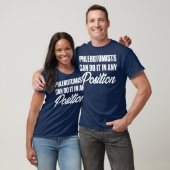 Phlebotomist Position Phlebotomy Technician T-shirt (Unisex)