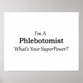 Phlebotomist Poster (Voorkant)