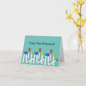 Phlebotomist Retirement Kaart (Gele Bloem)