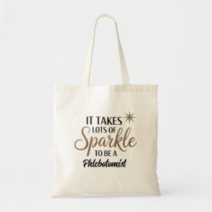 Phlebotomist Sparkle Tas – Funny Gift Bag