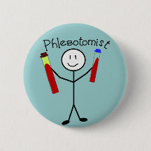 Phlebotomist Stick Person