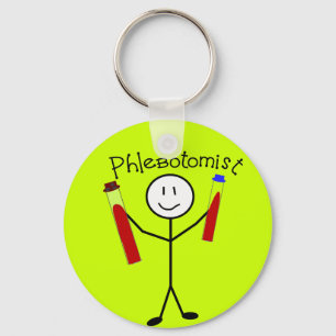 Phlebotomist Stick Person Sleutelhanger