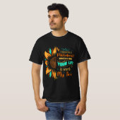 Phlebotomist Sunflower Phlebotomy Technician T-shirt (Voorkant volledig)
