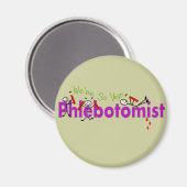 Phlebotomist "We are So Vein"-mensen Magneet (Voorkant / Achterkant)