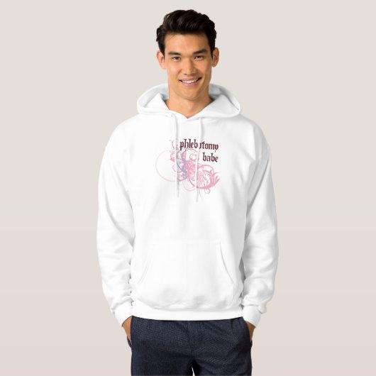 Phlebotomy Babe Hoodie (Voorkant volledig)