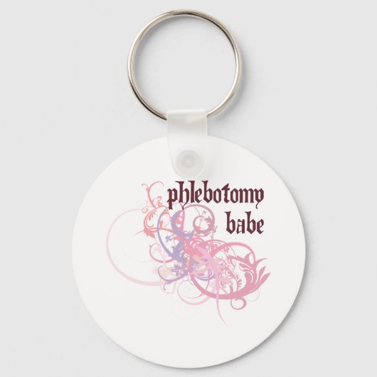 Phlebotomy Babe Sleutelhanger (Voorkant)