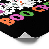 Phlebotomy Boo Crew Phlebotomist Halloween kostuum Poster (Hoek)