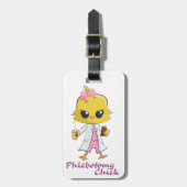 Phlebotomy Chick Bagagelabel (Voorkant verticaal)