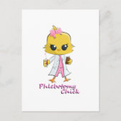 Phlebotomy Chick Briefkaart (Voorkant)
