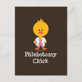 Phlebotomy Chick Briefkaart (Voorkant)