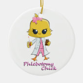 Phlebotomy Chick Keramisch Ornament (Voorkant)