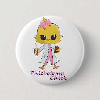Phlebotomy Chick Ronde Button 5,7 Cm