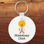 Phlebotomy Chick Sleutelhanger (Voorkant)