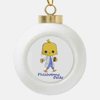 Phlebotomy Kerst Keramische Bal Ornament