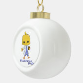Phlebotomy Kerst Keramische Bal Ornament (Rechts)