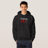 Phlebotomy Life Phlebotomist Phlebotomy Tech Hoodie (Voorkant volledig)