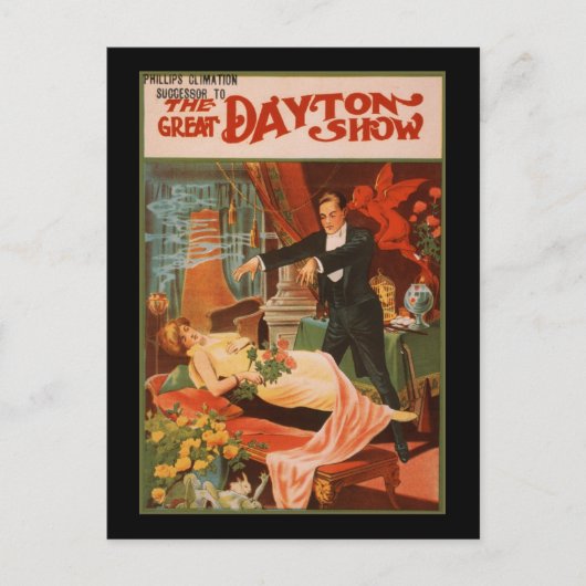 Phllips klimmen Het Grote Dayton-Show Briefkaart (Voorkant)