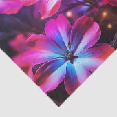 Phlox in Neon Glow Tissuepapier (Detail)