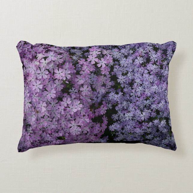Phlox in overvloed accent kussen (Voorkant)
