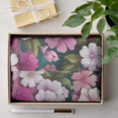 Phlox kleurrijk bloemmotief tissuepapier (Geschenk)