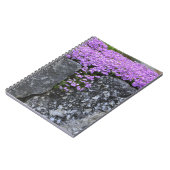 Phlox op Stone Wall Notitieboek (Linkerzijde)