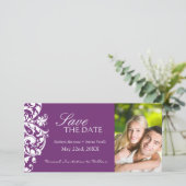 Phlox sparen de Datum Uitnodiging (Staand voorkant)