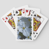 Phlox White Edge Pokerkaarten (Achterkant)
