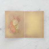 Phloxes Bloem Vintage Gelukkige Moederdag Kaart (Binnen)