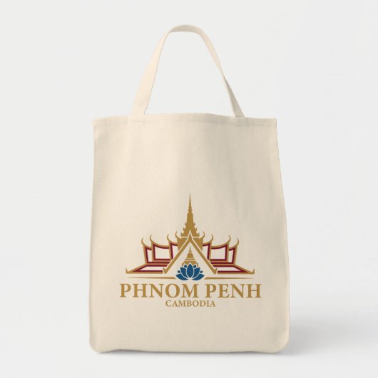 Phnom Penh Cambodja Zuidoost-Azië Tote Bag (Voorkant)