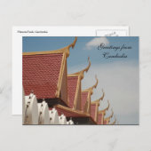 phnom penh daken briefkaart (Voorkant / Achterkant)