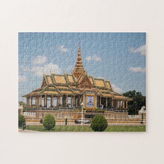Phnom Penh-paleis Legpuzzel (Horizontaal)