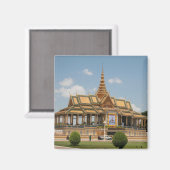 phnom penh paleis magneet (Voorkant / Achterkant)