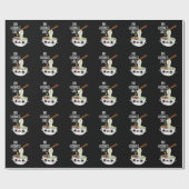 Pho Goodness Sake Funny Noodle Pun Dark BG Cadeaupapier (Vlak)