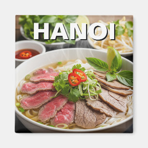 Pho Hanoi Vietnam Reizen Magneet