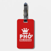 Pho King Delicious Bagagelabel (Achterkant verticaal)