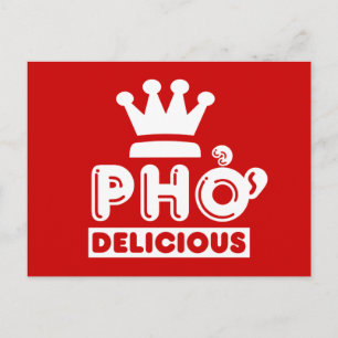 Pho King Delicious Briefkaart
