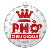 Pho King Delicious Dartbord (Voorkant)