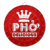 Pho King Delicious Dartbord (Voorkant)