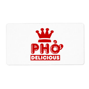 Pho King Delicious Etiket